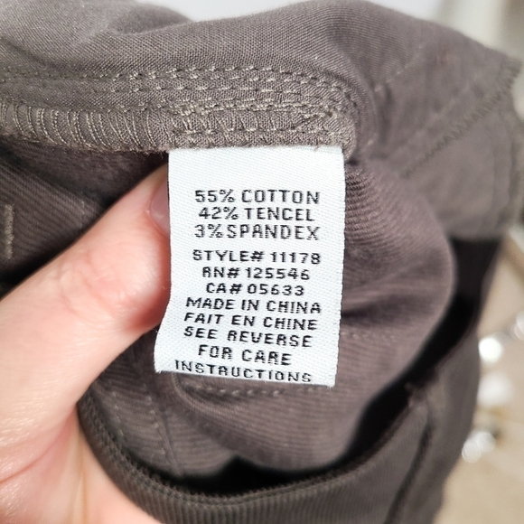 Habitat Pants Taupe Brown Size Small Skinny Jeans - Picture 7 of 7